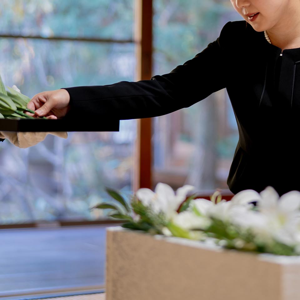 所沢市斎場での家族葬プランイメージ